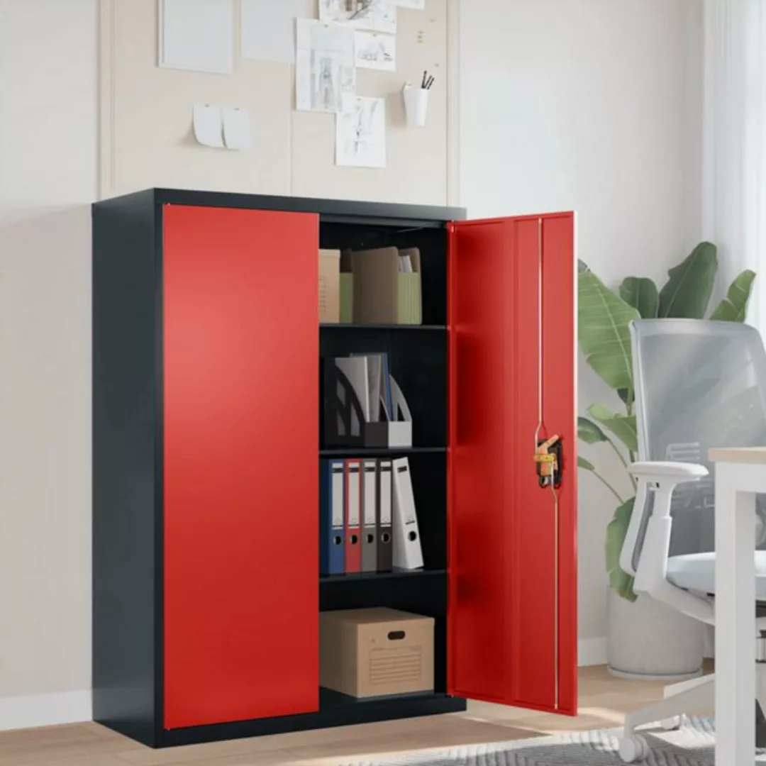 vidaXL Aktenschrank Aktenschrank Büroschrank Home Office Ablage Büro Anthra günstig online kaufen