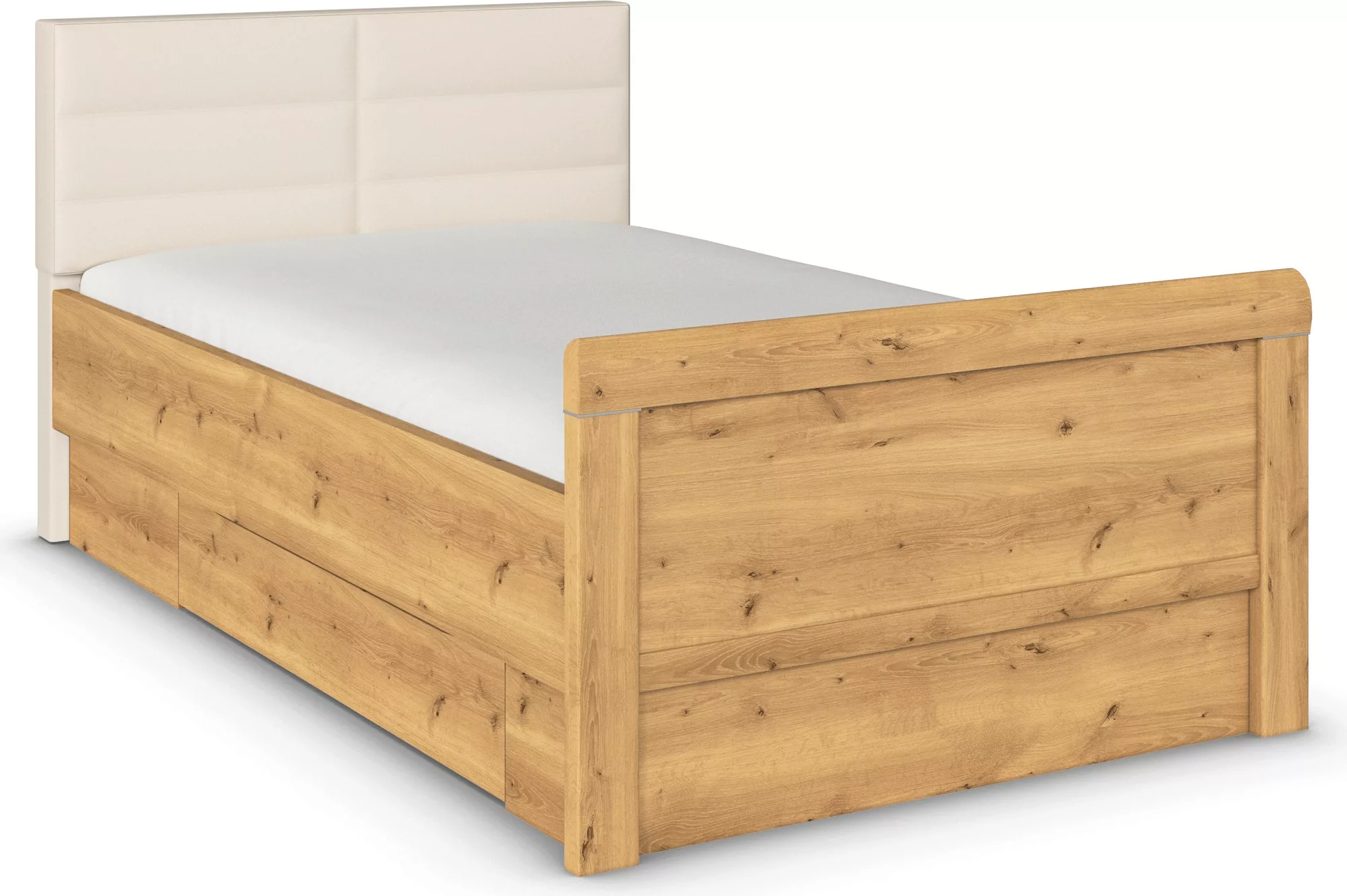rauch Stauraumbett "Bett Einzelbett Stollenbett Bettkästen EVELYN", in Komf günstig online kaufen