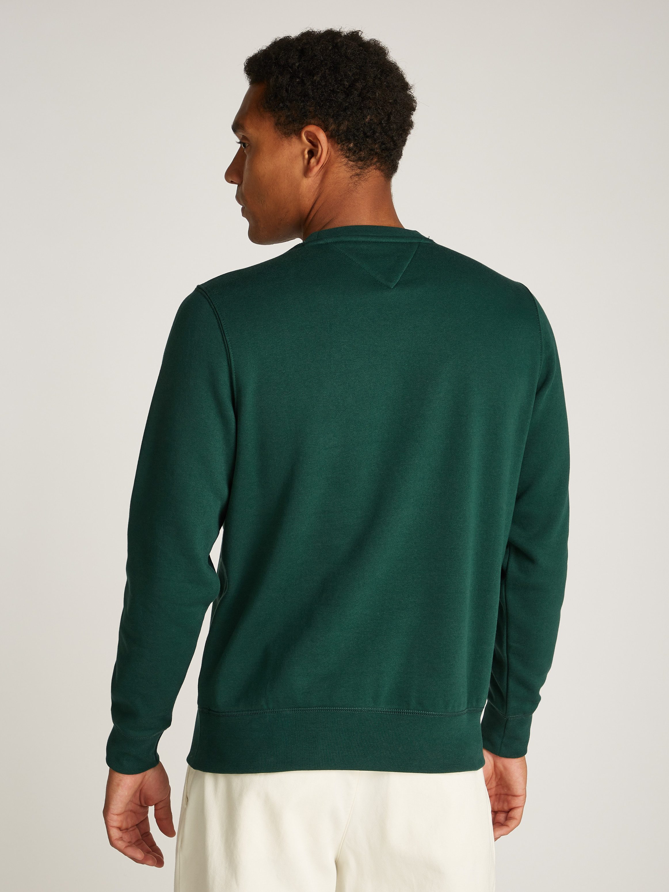 Tommy Hilfiger Sweatshirt "TOMMY LOGO SWEATSHIRT mit Rundhals und Stickerei günstig online kaufen