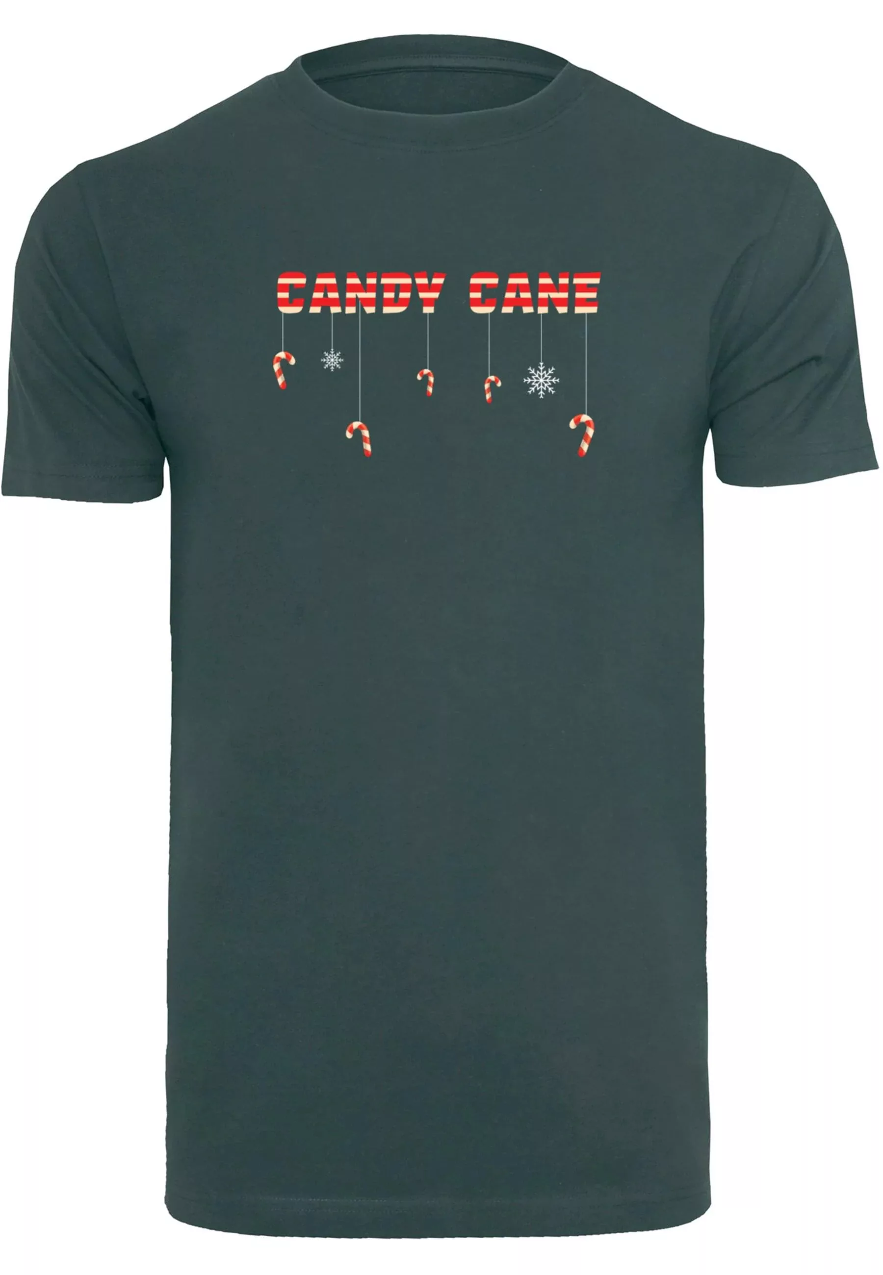 Merchcode T-Shirt "Merchcode Herren Candy Cane T-Shirt Round Neck" günstig online kaufen