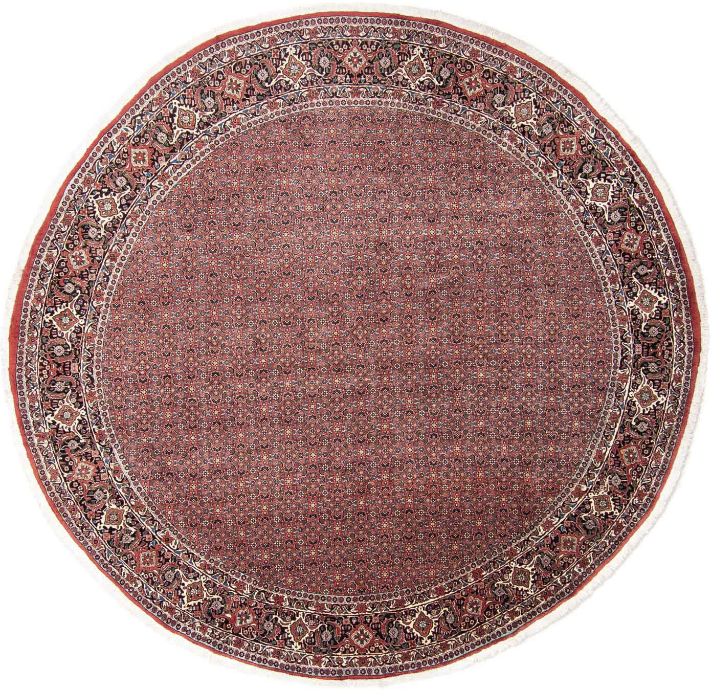 morgenland Orientteppich »Perser - Bidjar rund - 300 x 300 cm - rot«, rund, günstig online kaufen