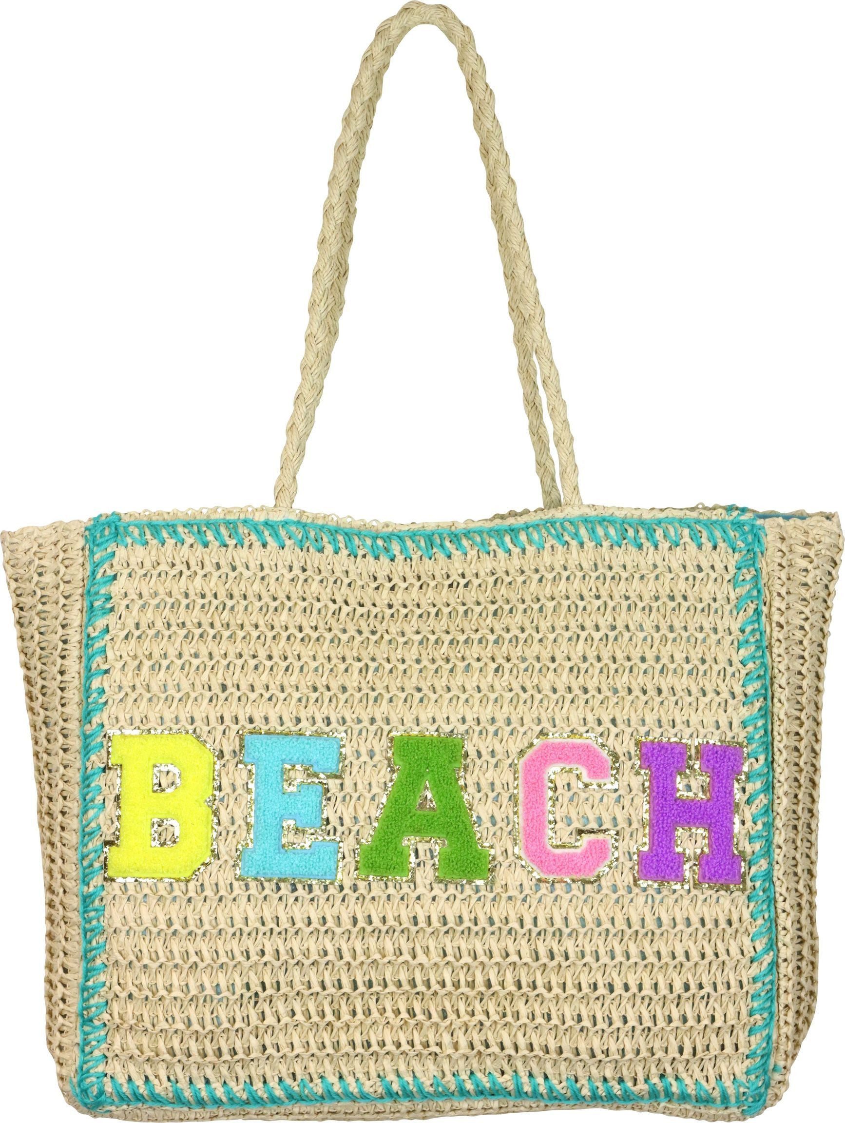FURNARO Strandtasche, Korbtasche aus Raffia, Baumwolle günstig online kaufen