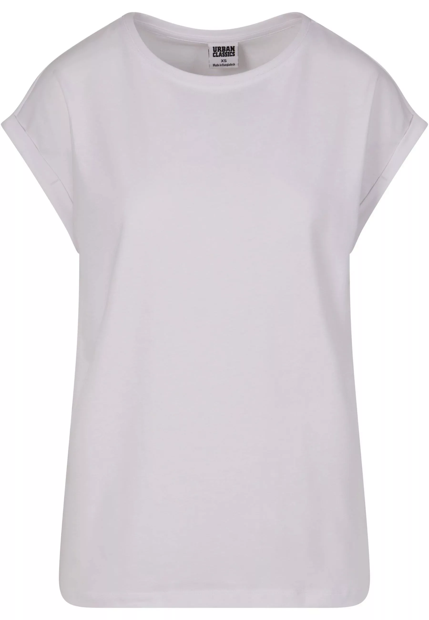 URBAN CLASSICS Kurzarmshirt "Urban Classics Damen Ladies Extended Shoulder günstig online kaufen