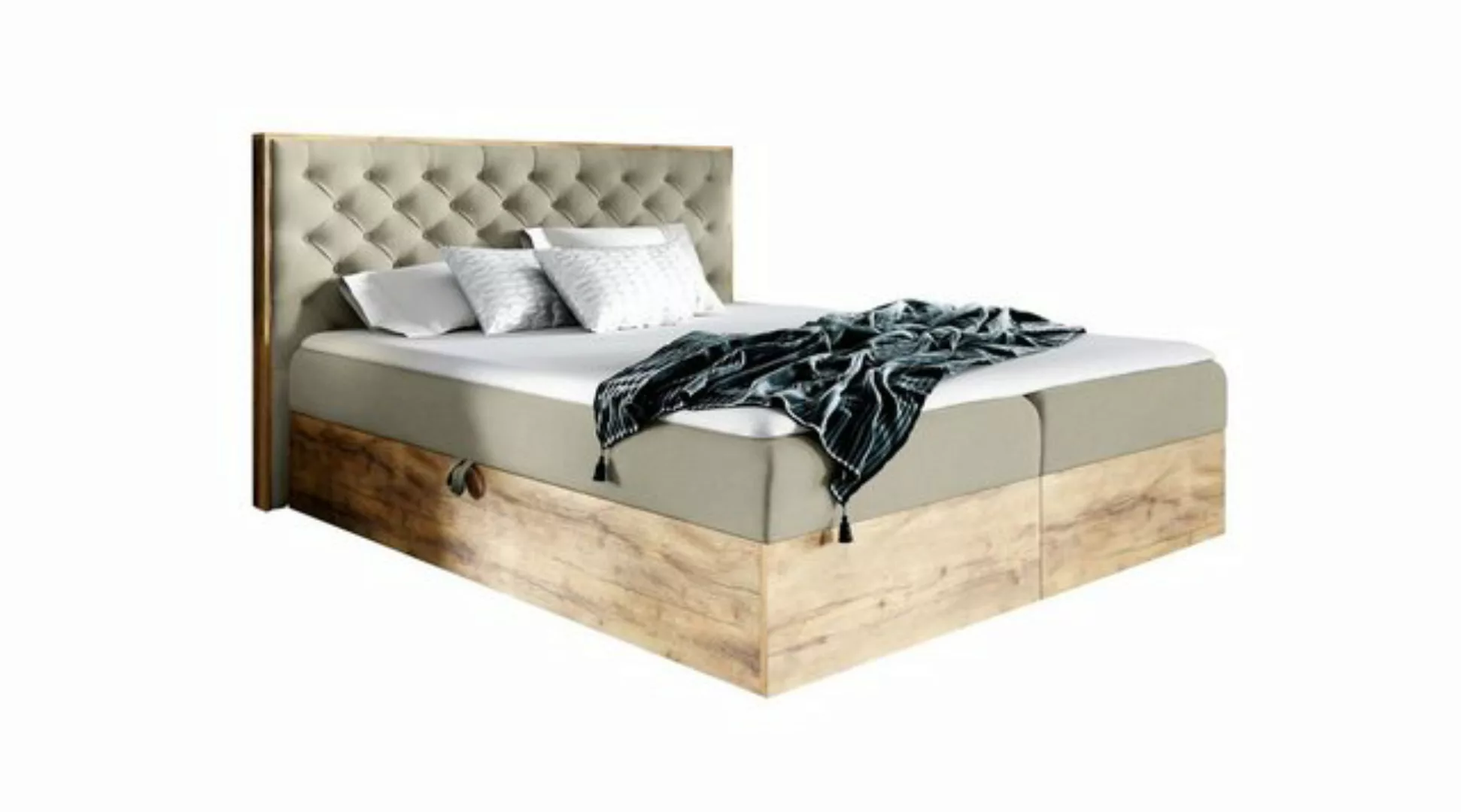 99rooms Boxspringbett Galaxy (Schlafzimmerbett, Bett), 120/140/160/180/200x günstig online kaufen