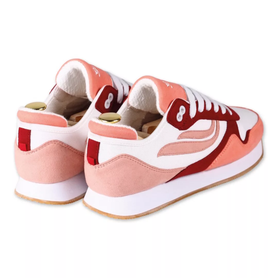 Sneaker - G-iduna Eco-microfibre Pet - Orange White Rose günstig online kaufen