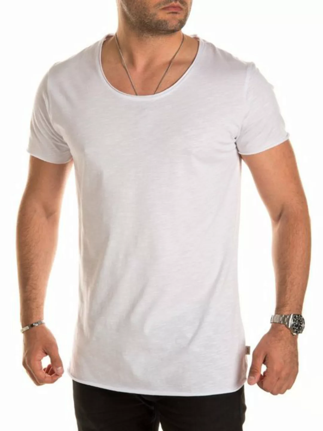 Yazubi T-Shirt Hydrox Oversize Basic Tee Crew Neck (1-tlg) günstig online kaufen