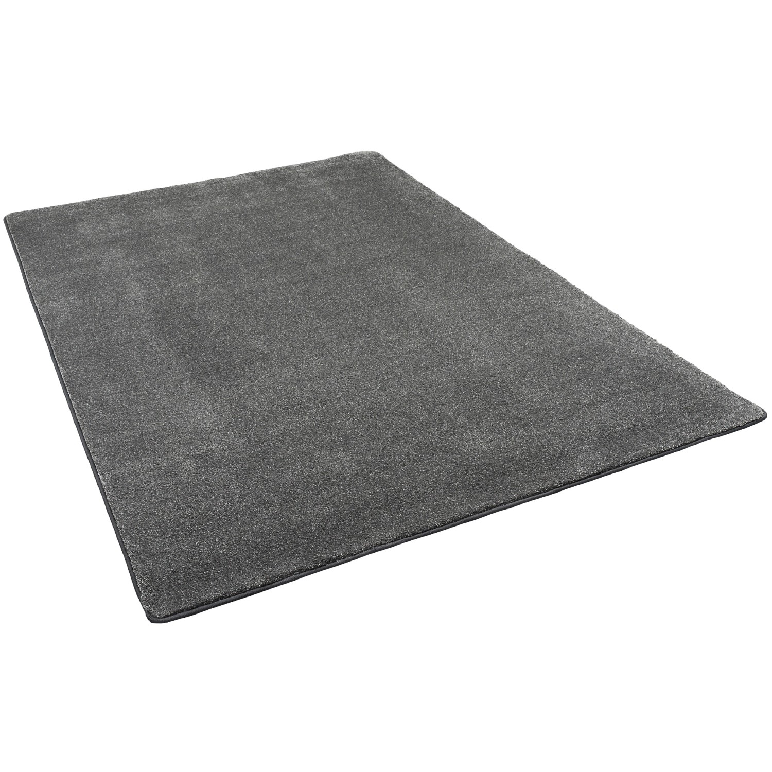 Snapstyle Hochflor Luxus Velours Teppich Touch Anthrazit 200x250cm günstig online kaufen