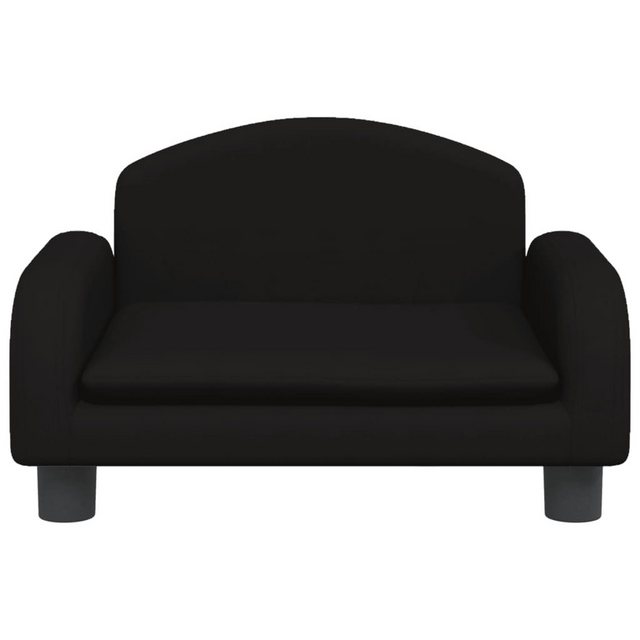 vidaXL Kindersofa Kindersofa Schwarz 50x40x30 cm Stoff günstig online kaufen