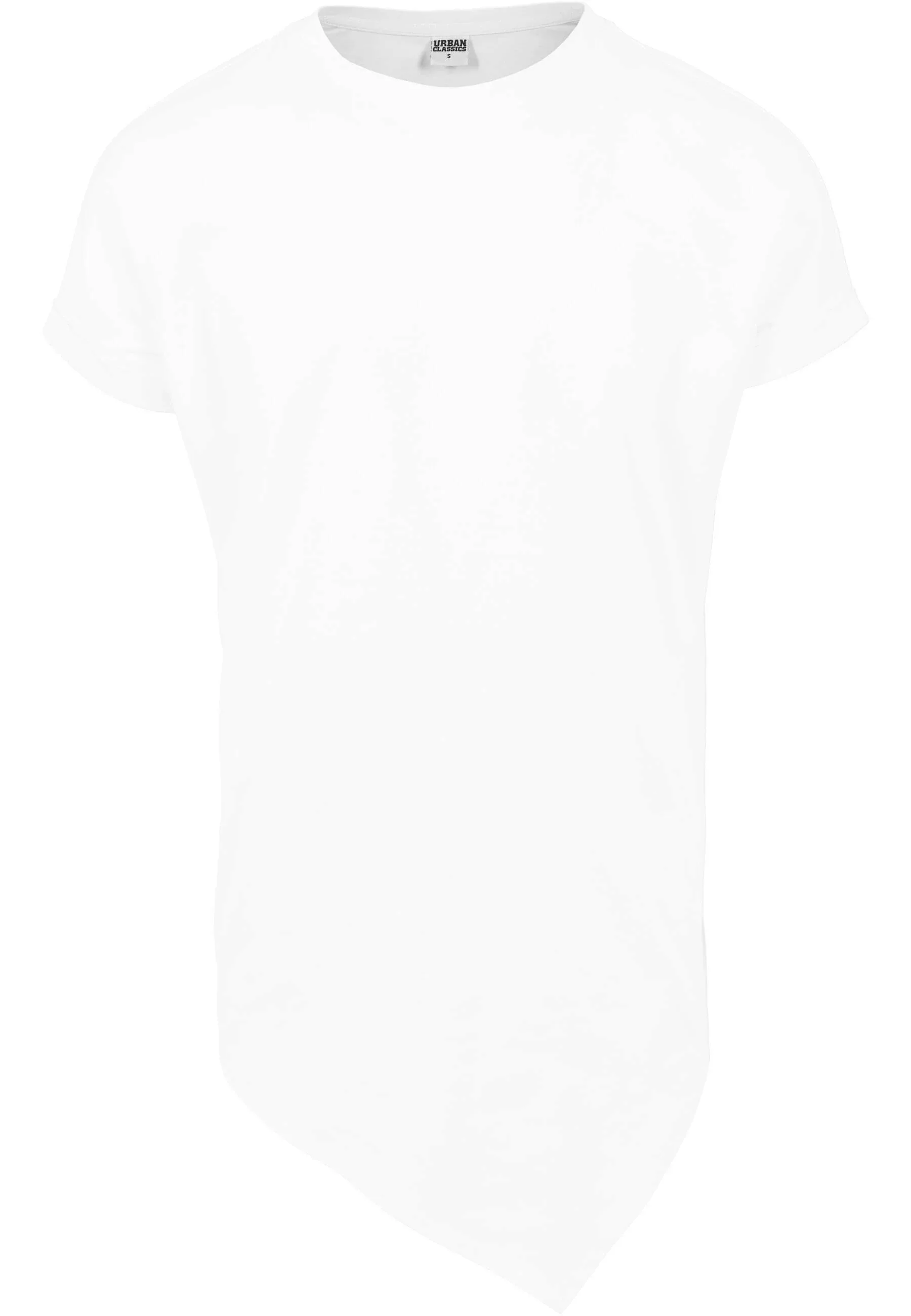 URBAN CLASSICS Langarmshirt "Urban Classics Herren Asymetric Long Tee" günstig online kaufen