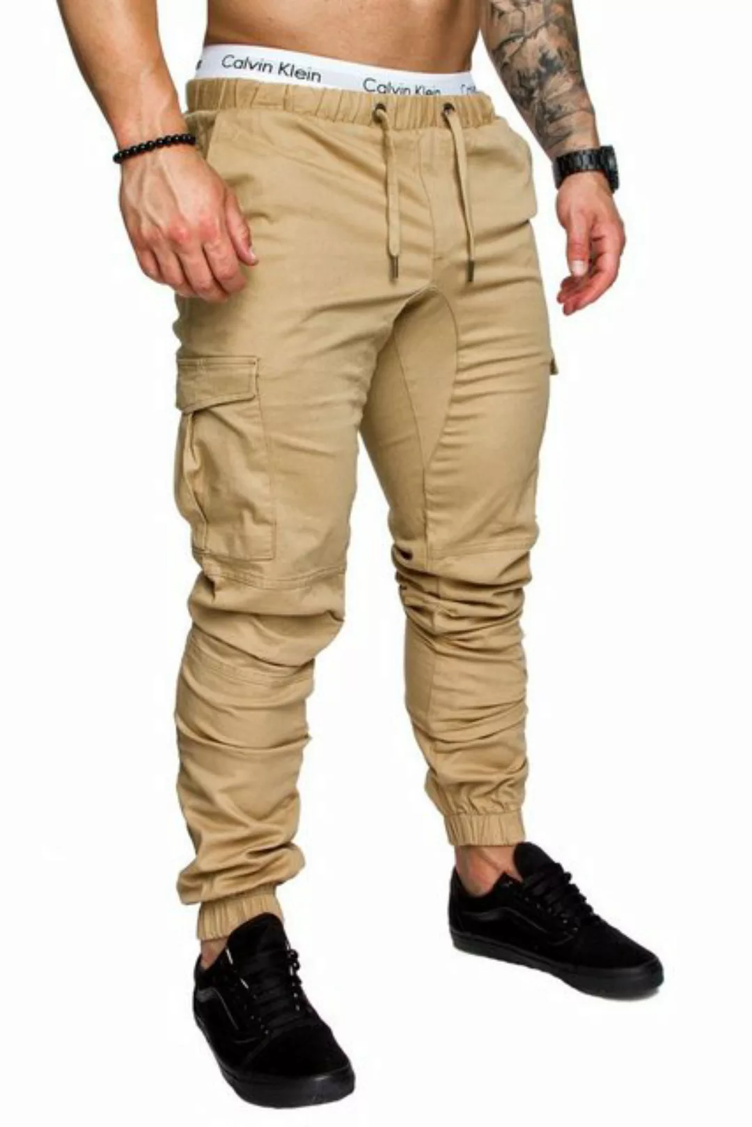 Amaci&Sons Chinohose LOS ANGELES Cargo Jogger-Chino günstig online kaufen