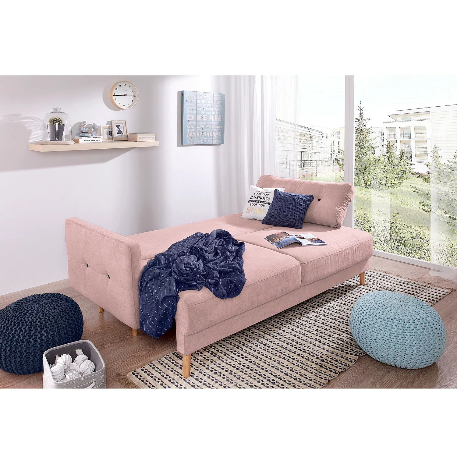 home24 Sofa Primm (3-Sitzer) günstig online kaufen