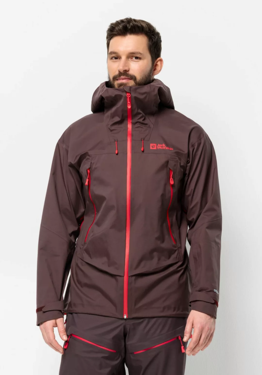 Jack Wolfskin Skijacke "ALPSPITZE PRO 3L JKT M", mit Kapuze günstig online kaufen