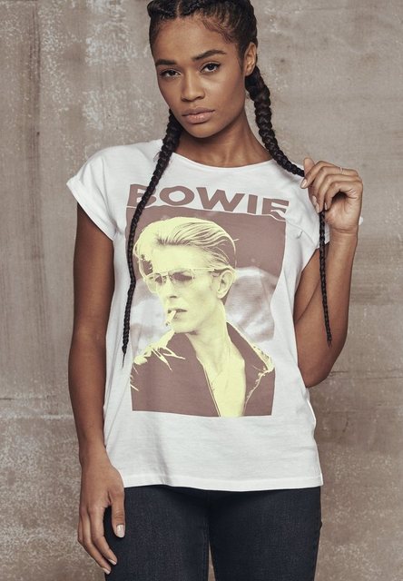 MisterTee T-Shirt "MisterTee Damen Ladies David Bowie Tee" günstig online kaufen