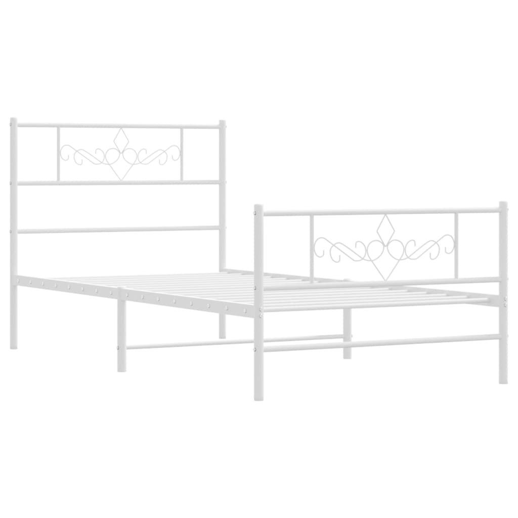 vidaXL Bett Bettgestell mit Kopf- und günstig online kaufen