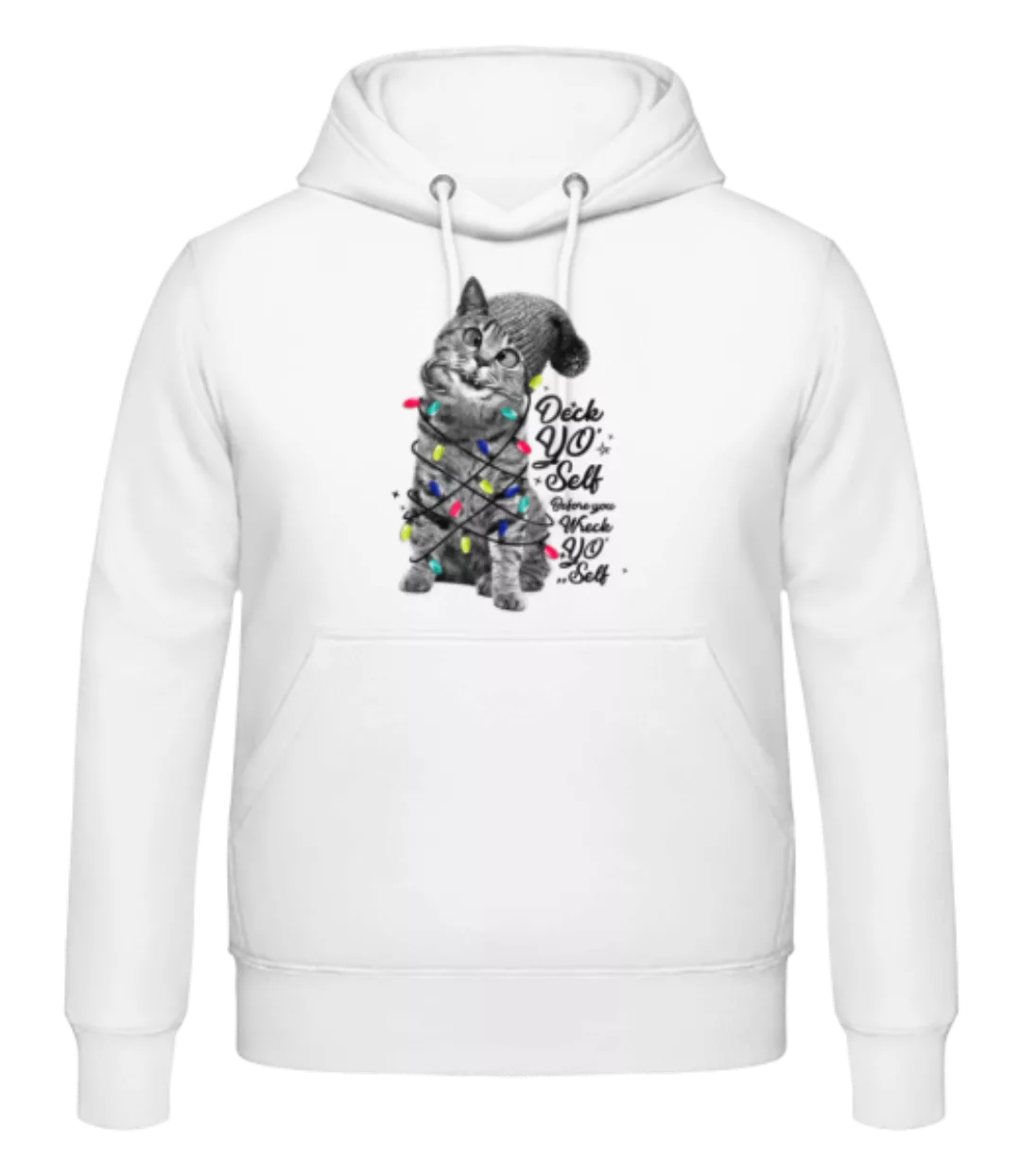 Katze Weihnachten · Männer Hoodie günstig online kaufen