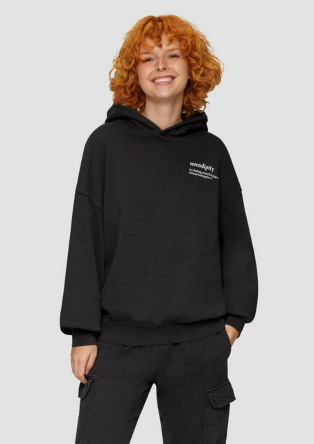 QS Hoodie mit Kapuze günstig online kaufen