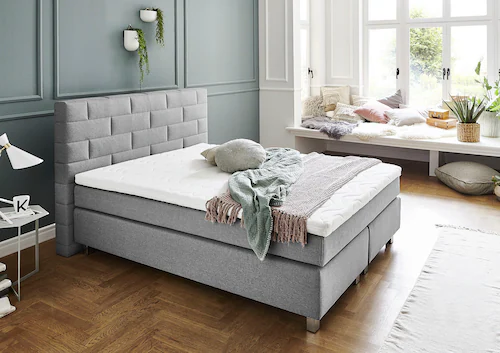 Westfalia Schlafkomfort Boxspringbett, mit Topper günstig online kaufen