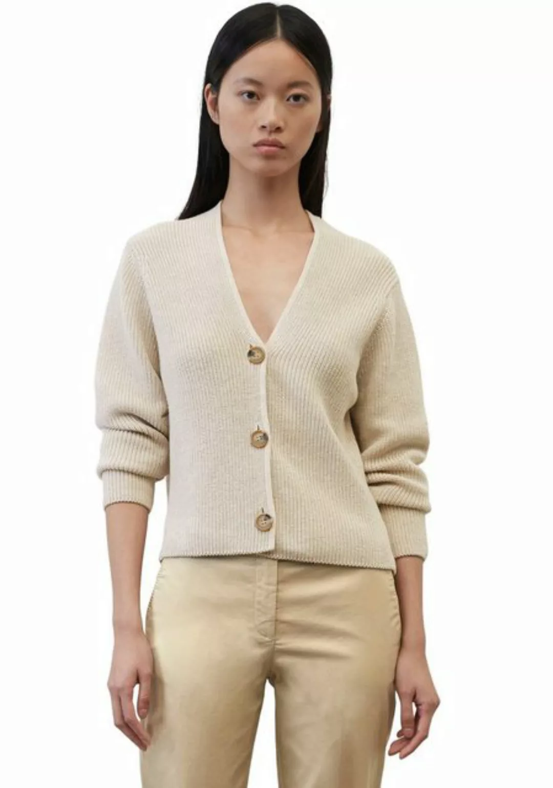 Marc OPolo Cardigan "aus Heavy-Weight-Organic-Cotton" günstig online kaufen