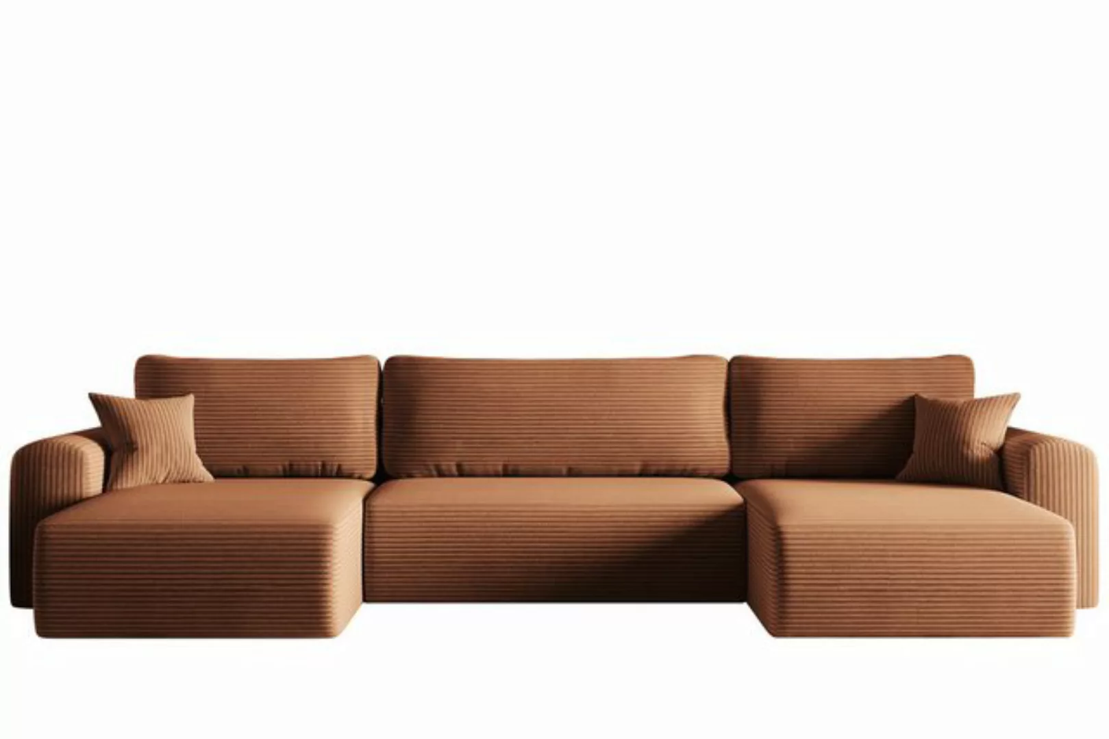 Kaiser Möbel Ecksofa mit schlaffunktion und bettkasten, Sofa U-form, Couch günstig online kaufen