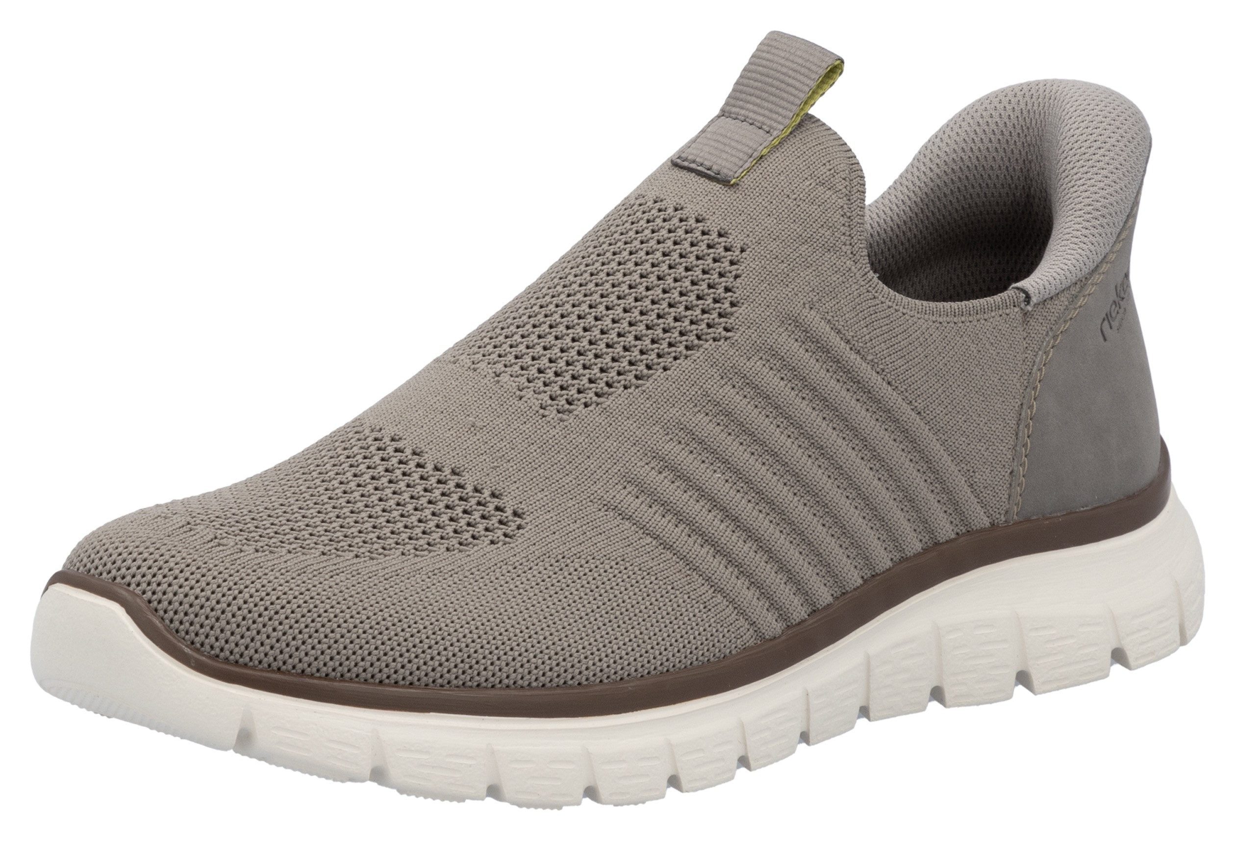 Rieker Slip-On Sneaker, Schlupfschuh, Freizeitslipper, Halbschuh mit gepols günstig online kaufen