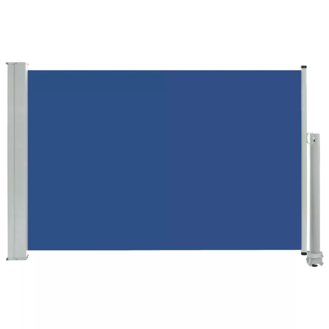 Ausziehbare Seitenmarkise 60×300 Cm Blau günstig online kaufen