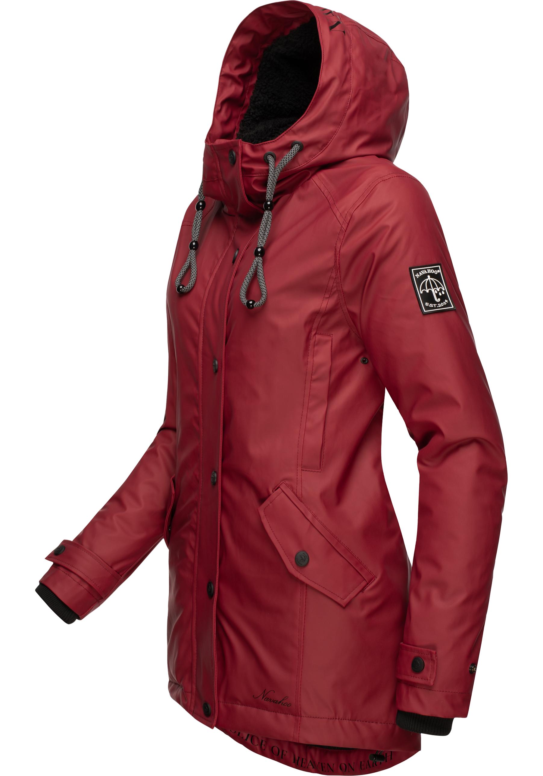 Navahoo Regenjacke "Lindraa", mit Kapuze, stylische wasserdichte Outdoorjac günstig online kaufen