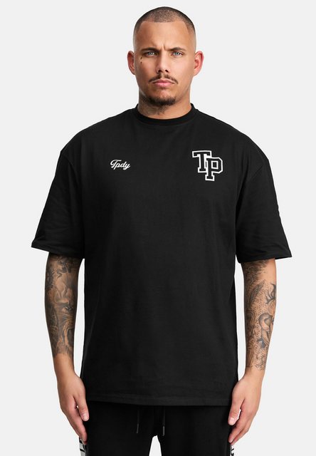 trueprodigy Oversize-Shirt Cornelius Logoprint Rundhals dicker Stoff günstig online kaufen