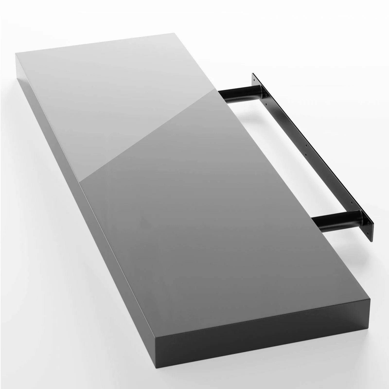 Casaria Wandboard, Grau Hängeregal mit Halterung günstig online kaufen
