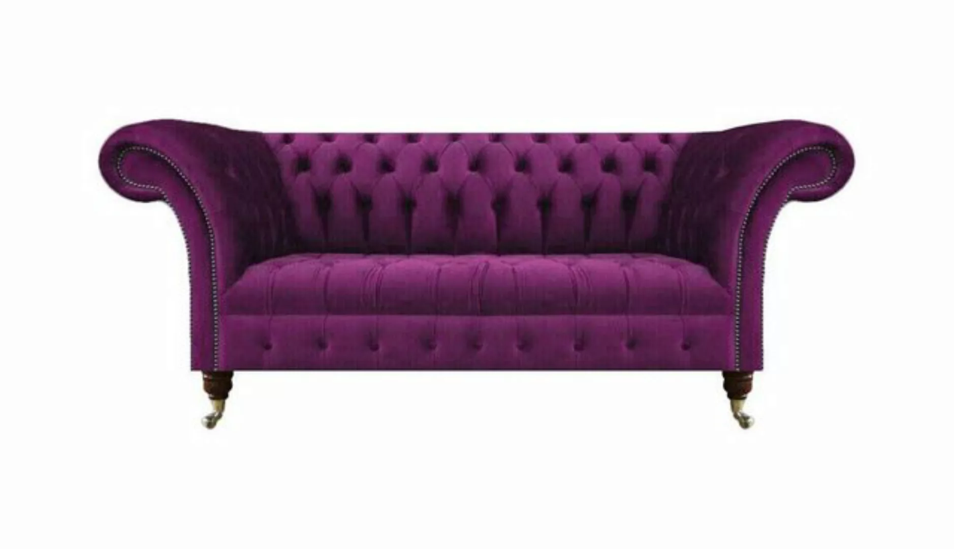 JVmoebel Chesterfield-Sofa Chesterfield Luxus Sitzmöbel Sofa Couch Dreisitz günstig online kaufen