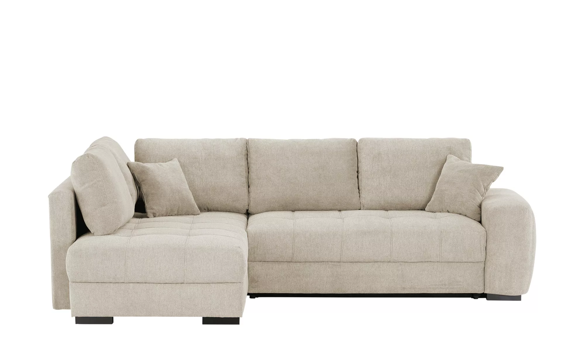 Ecksofa  Mykonos de Luxe ¦ beige ¦ Maße (cm): B: 269 H: 90 T: 179 Polstermö günstig online kaufen