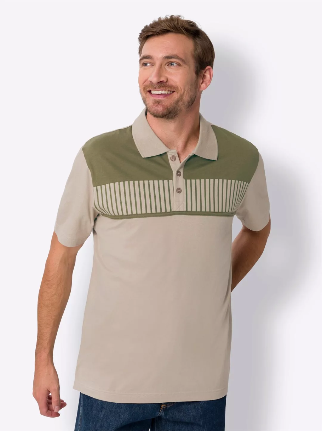Classic Poloshirt "Poloshirt Halbarm", (1 tlg.) günstig online kaufen