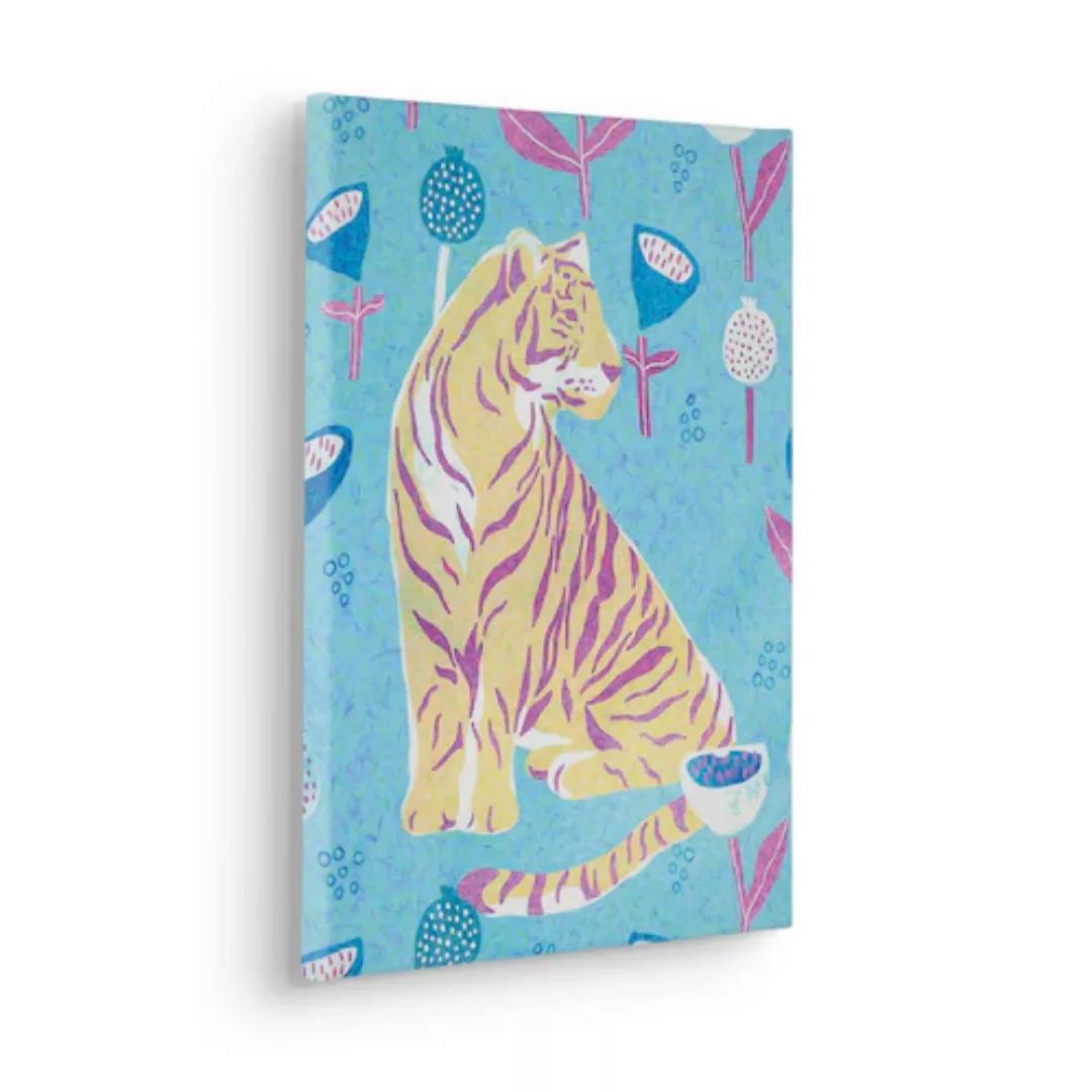 Komar Leinwandbild "Vegan Tiger", (1 St.), 30x40 cm (Breite x Höhe), Keilra günstig online kaufen