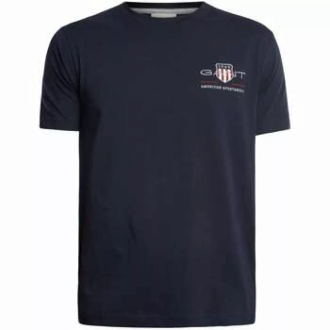 Gant T-Shirt "REG ARCHIVE SHIELD EMB SS T-SHIRT", von dem Archiv aus den 19 günstig online kaufen