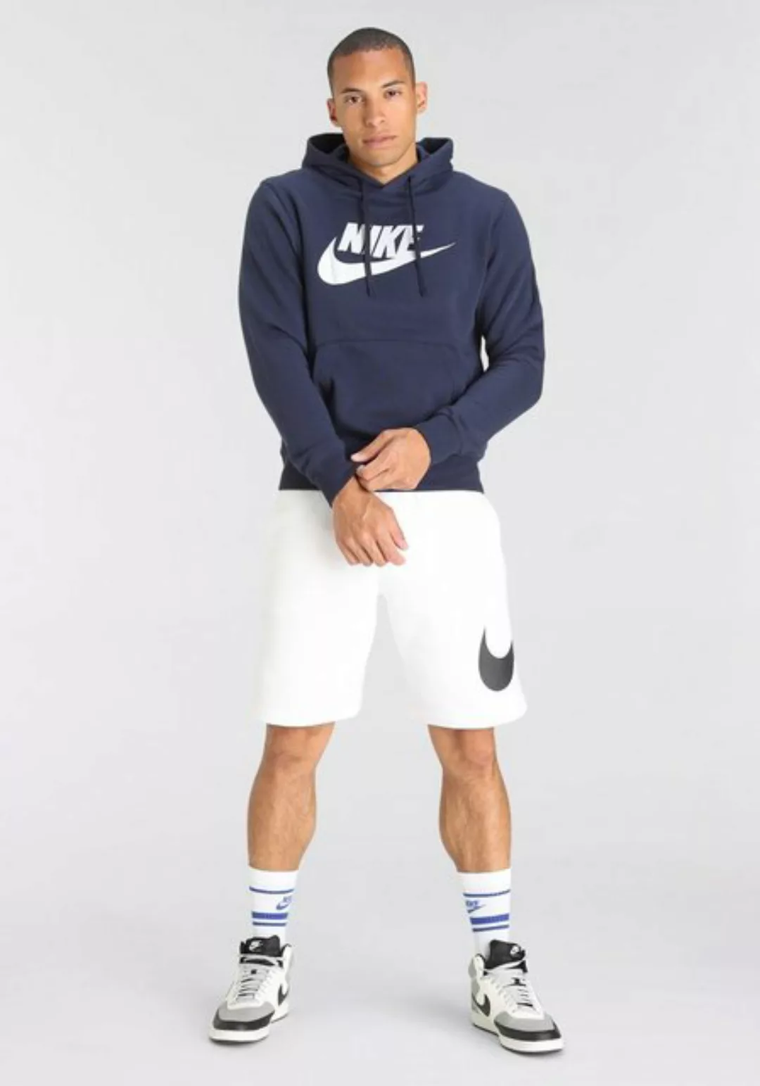 Nike Sportswear Kapuzensweatshirt Club Fleece Men's Graphic Pullover Hoodie günstig online kaufen