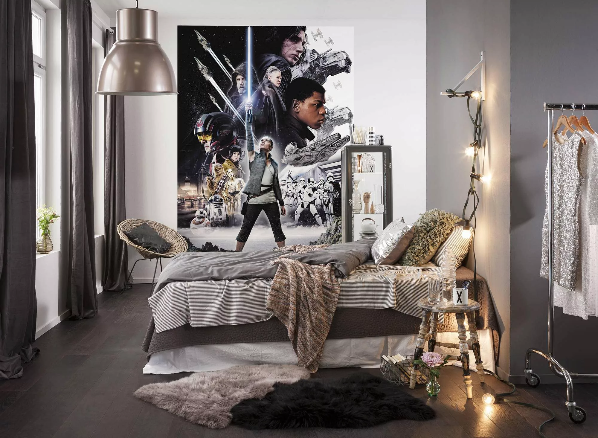 Komar Fototapete STAR WARS Balance 184 cm x 254 cm FSC® günstig online kaufen