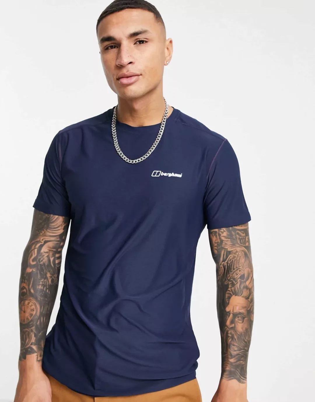 Berghaus – 24/7 Tech – T-Shirt in Marineblau günstig online kaufen