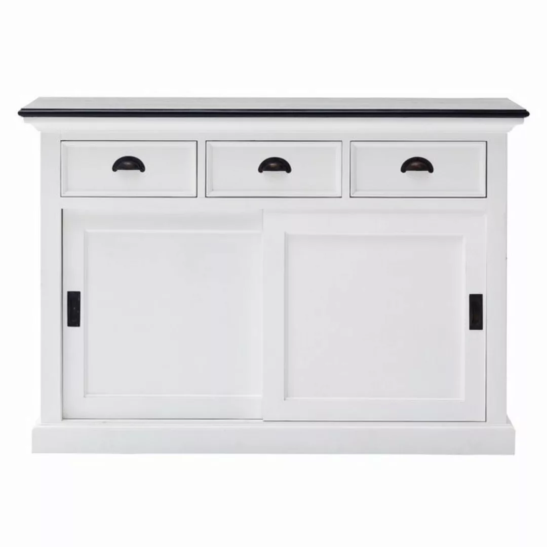 Novasolo Buffet Halifax Contrast Buffetschrank mit 2 Schiebetüren günstig online kaufen