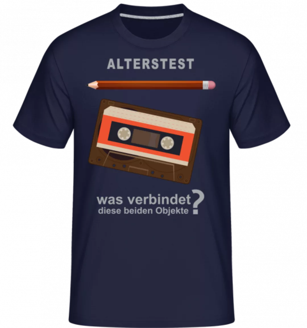 Alterstest Kassette und Stift · Shirtinator Männer T-Shirt günstig online kaufen