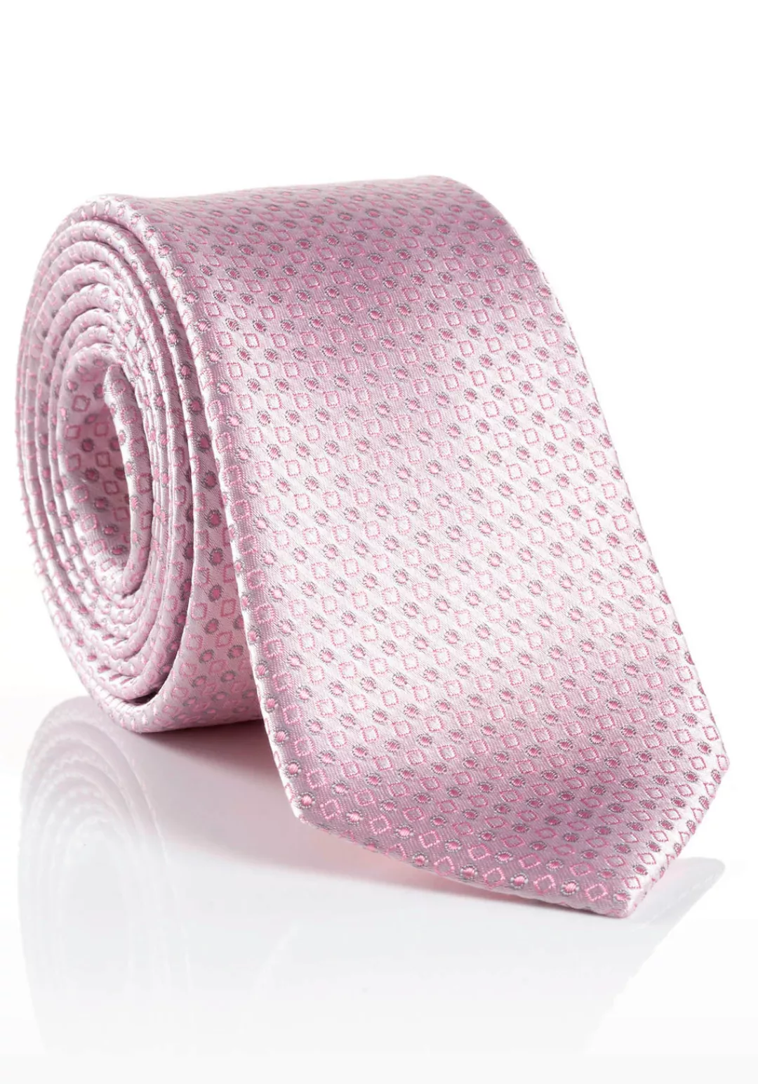MONTI Krawatte "LEANO", Krawatte aus reiner Seide, Minimal-Design,Pastellfa günstig online kaufen