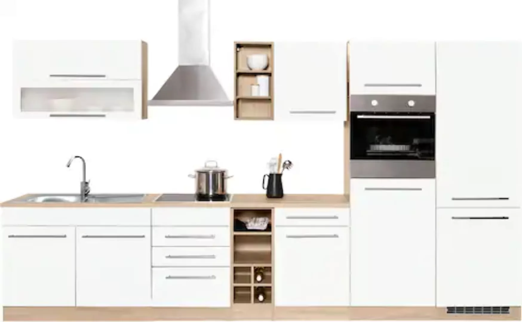 HELD MÖBEL Küchenzeile "Eton", ohne E-Geräte, Breite 360 cm günstig online kaufen