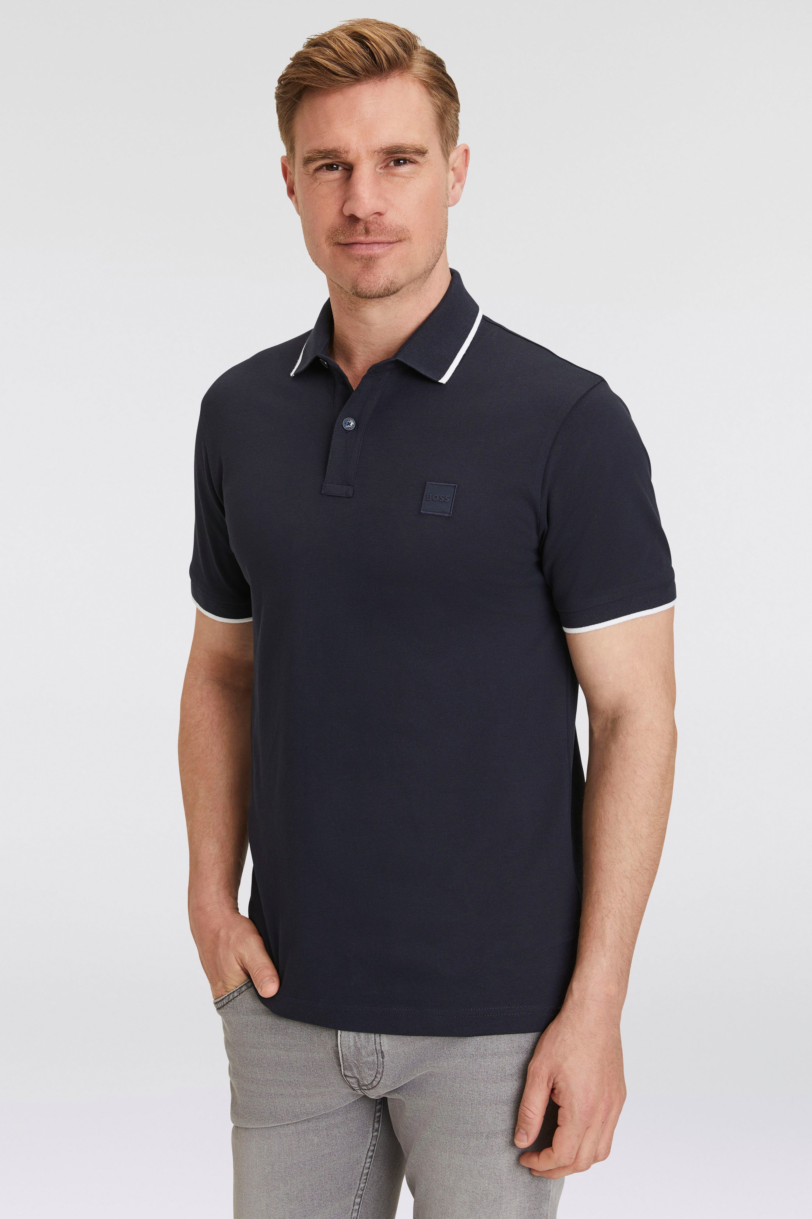 BOSS ORANGE Poloshirt Passertip mit BOSS günstig online kaufen