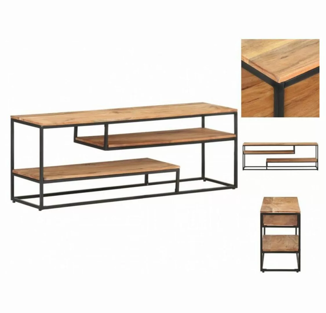 vidaXL TV-Schrank TV-Schrank 130x30x45 cm Akazie Massivholz Lowboard günstig online kaufen