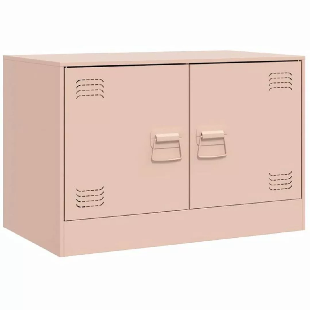 vidaXL TV-Schrank TV-Schrank Rosa 67x39x44 cm Stahl (1-St) günstig online kaufen