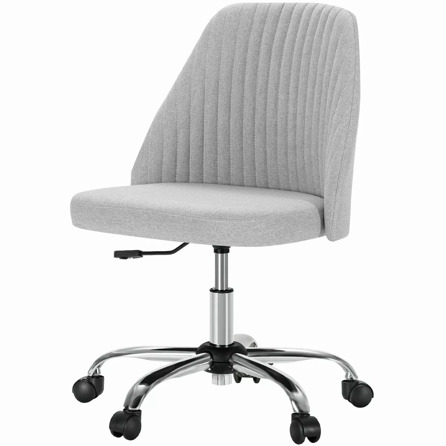 DUMOS Bürostuhl ergonomischer ohne Armlehnen Schreibtischstuhl günstig online kaufen