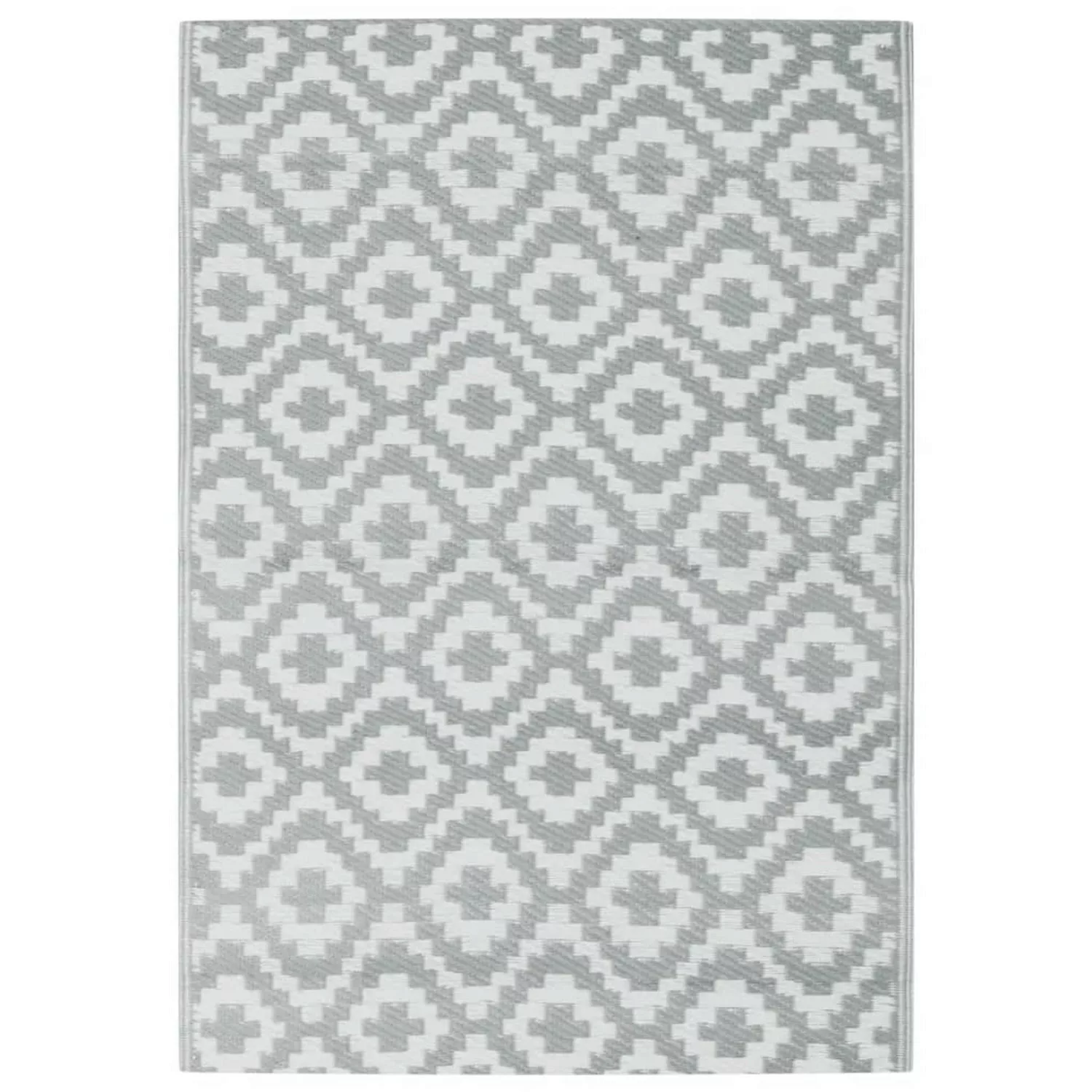 vidaXL Outdoorteppich Grau 160x230 Cm Pp 2009775 günstig online kaufen