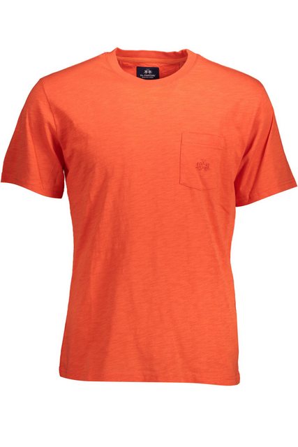 La Martina T-Shirt Stilvolles Herren T-Shirt in Rot mit Stickerei und günstig online kaufen