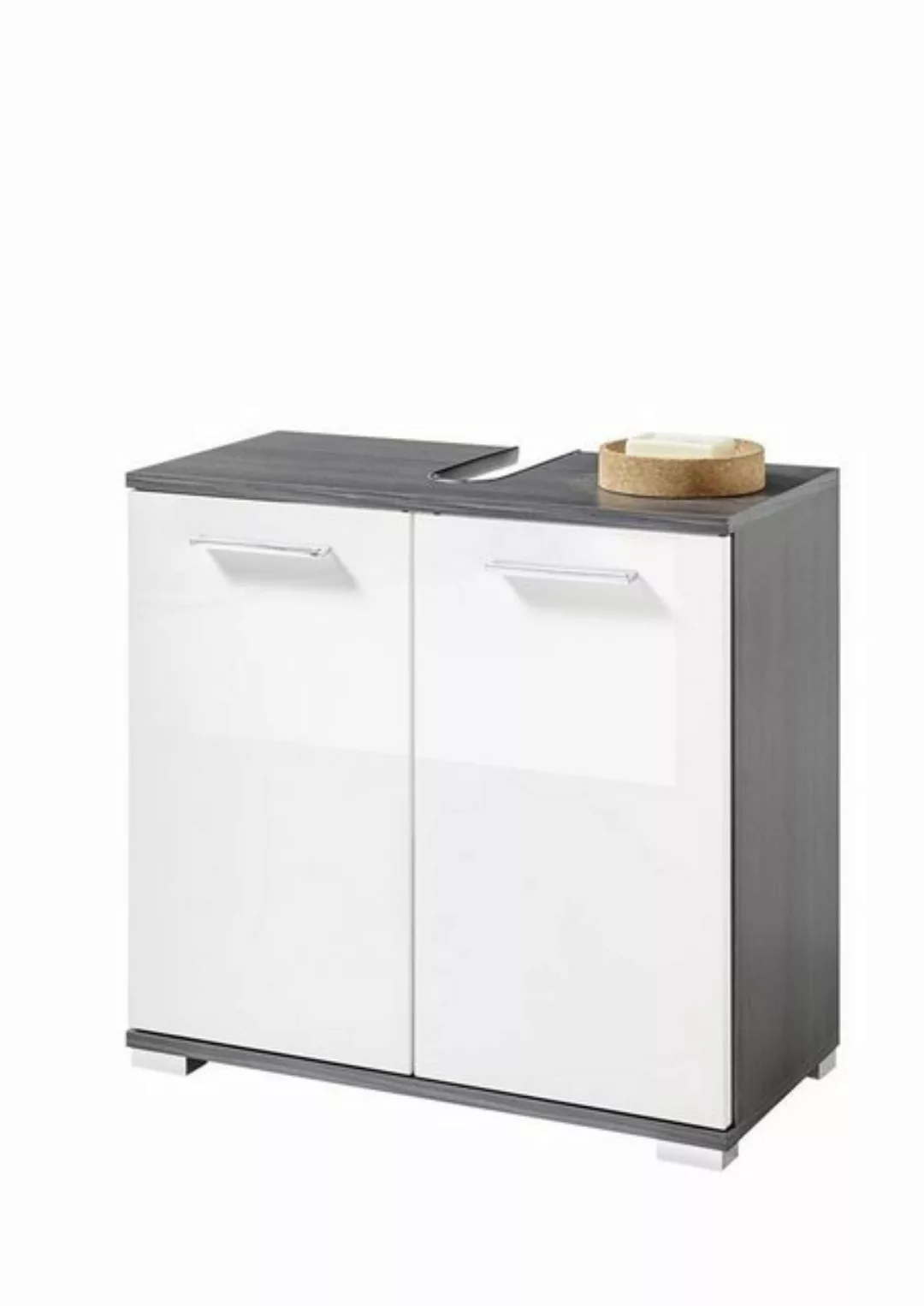 PREISBRECHER Waschbeckenunterschrank Olivia 60 x 57 x 30 cm (B/H/T) günstig online kaufen