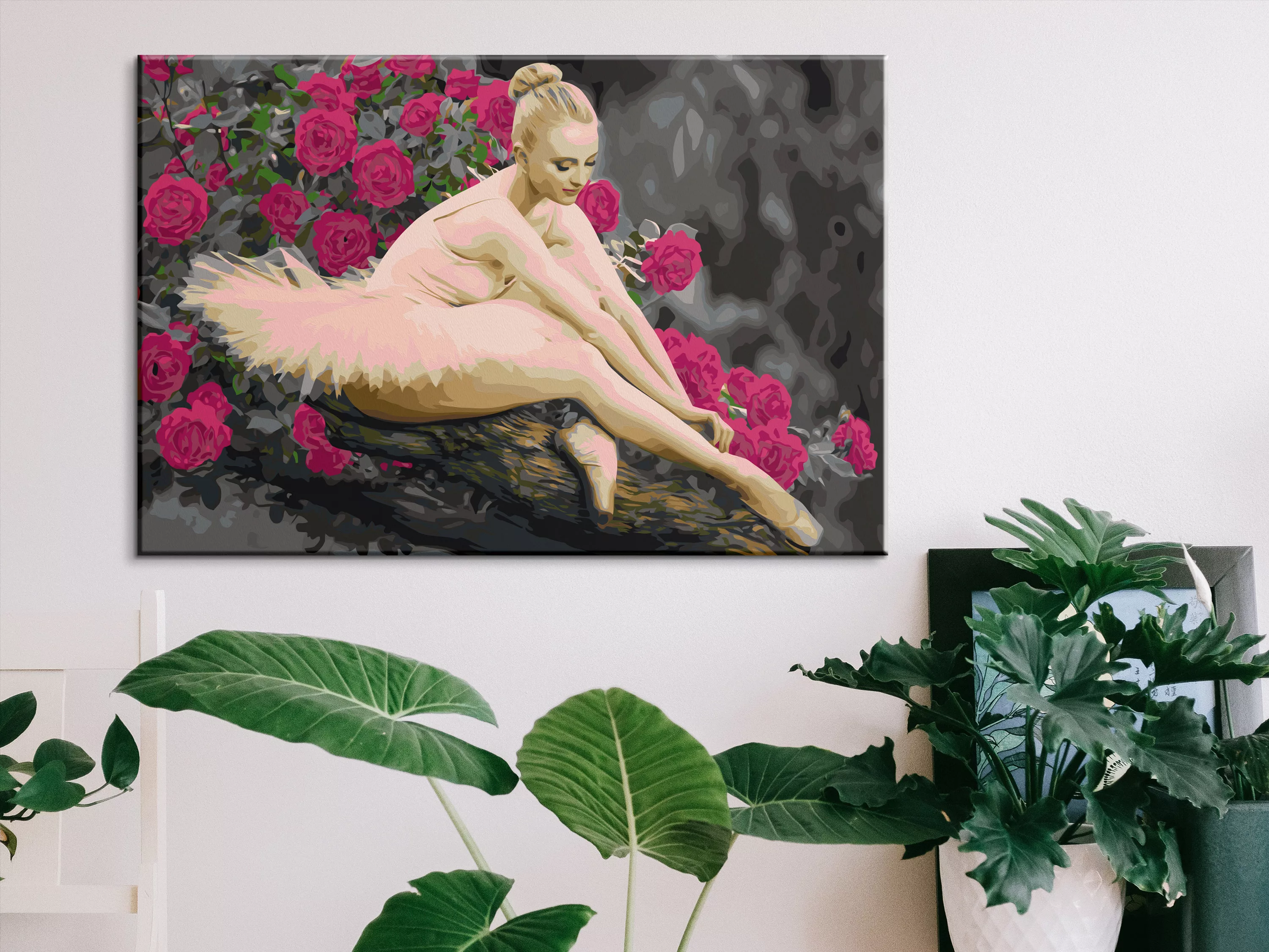 Malen Nach Zahlen - Rose Ballerina günstig online kaufen