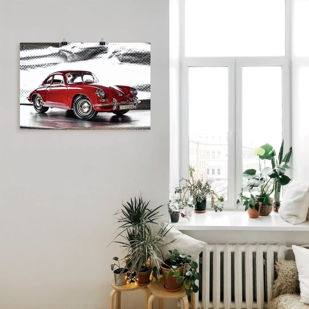 Artland Wandbild »Klassiker - Der Porsche 356«, Auto, (1 St.), als Alubild, günstig online kaufen