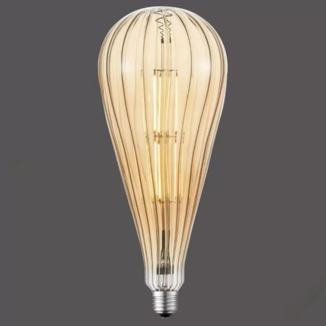 Just Light. LED-Leuchtmittel E27 Glühlampenform 6 W 29 x 12,5 cm (H x Ø) günstig online kaufen